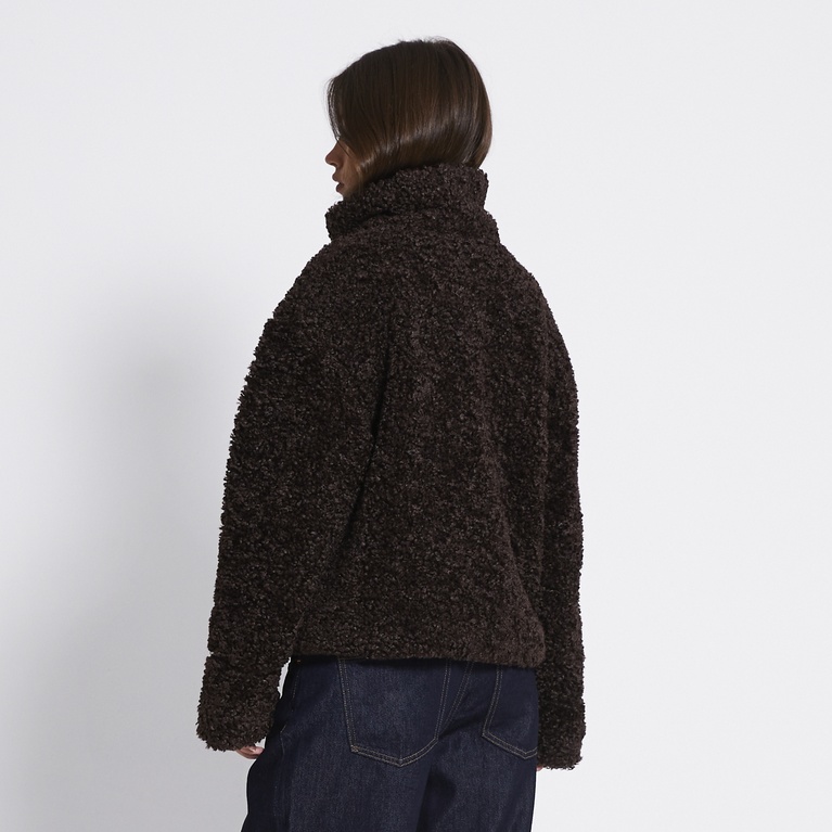 Faux fur jacket "Sandra" Brown